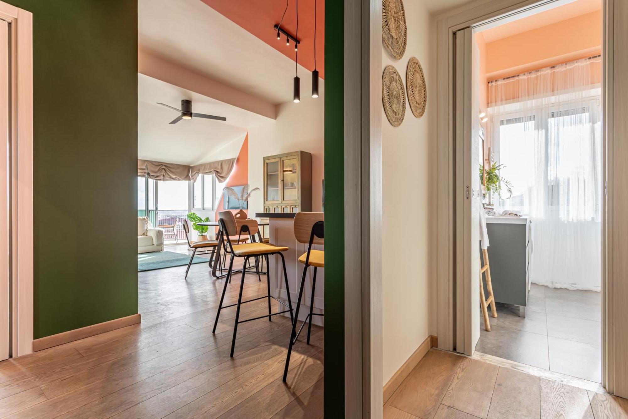 דירות Viola Penthouse With Rome Panoramic View מראה חיצוני תמונה